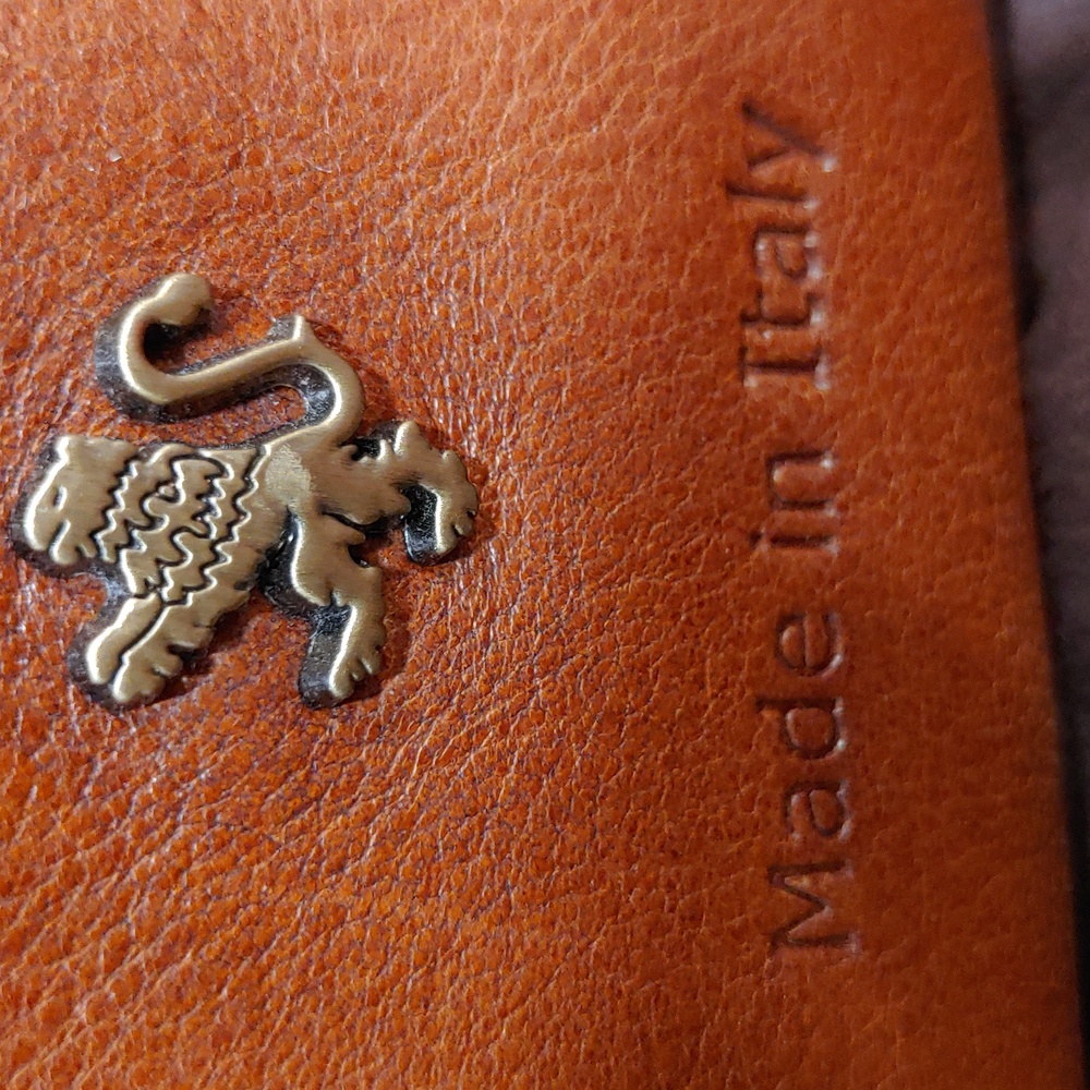 LEATHER CLUTCH - Picture 5 of 7